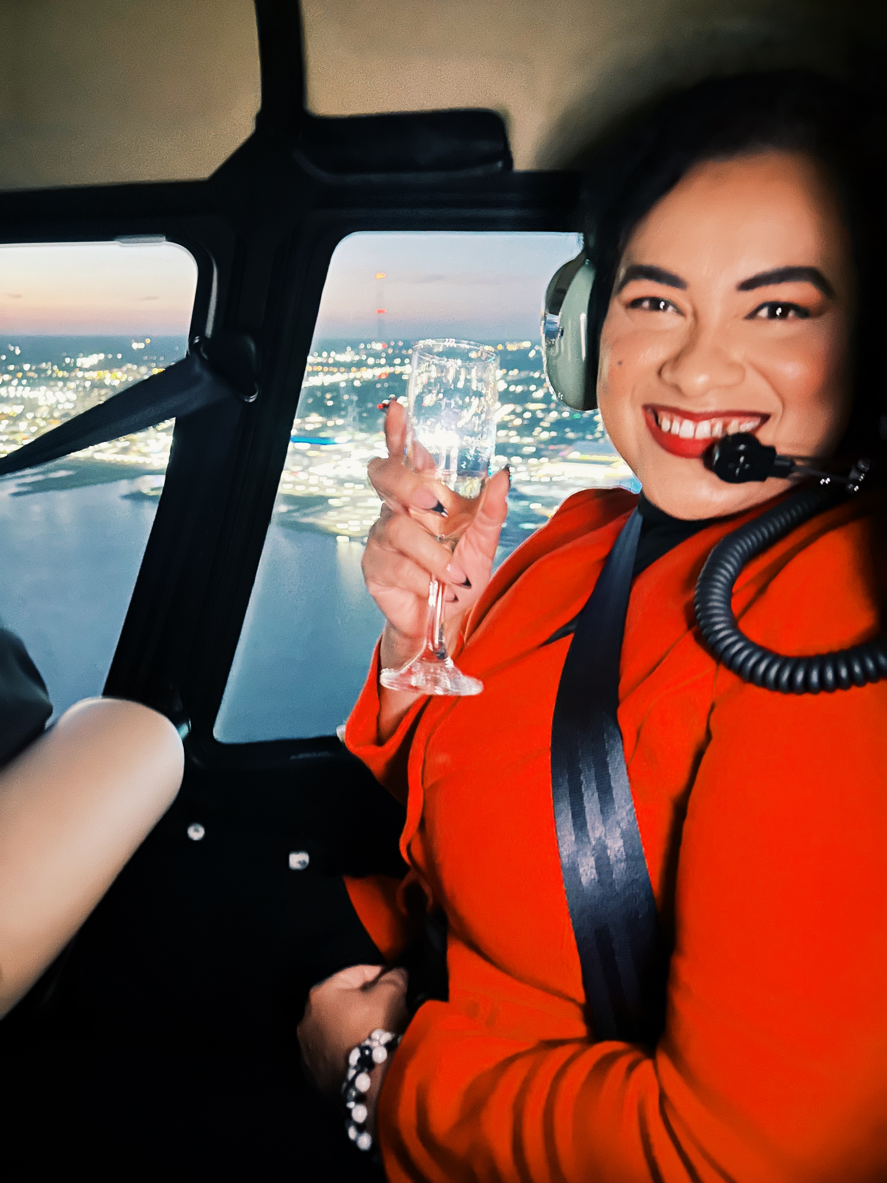Helicopter & Private Dining — Pazaz Romance
