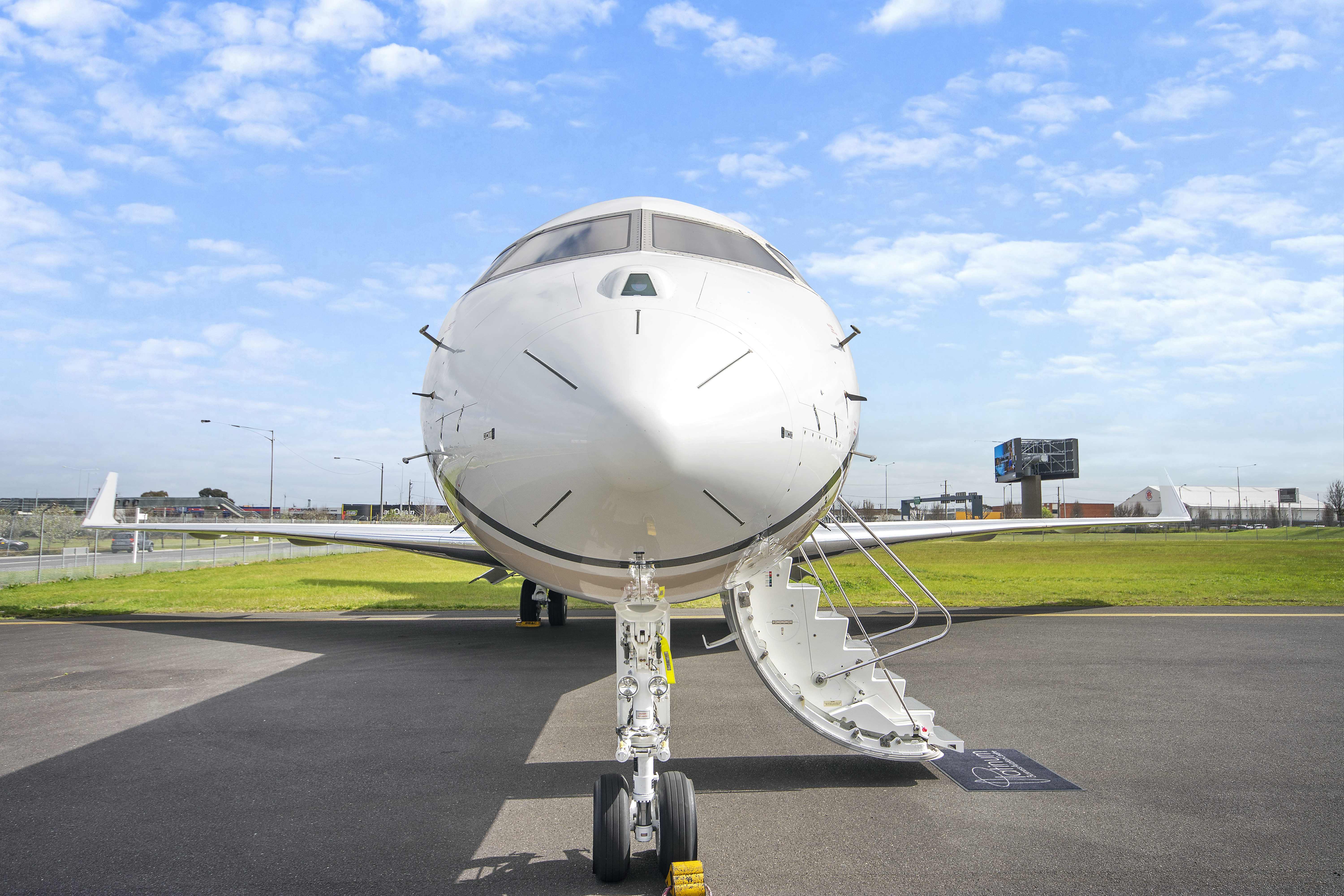Private Jet Exterior