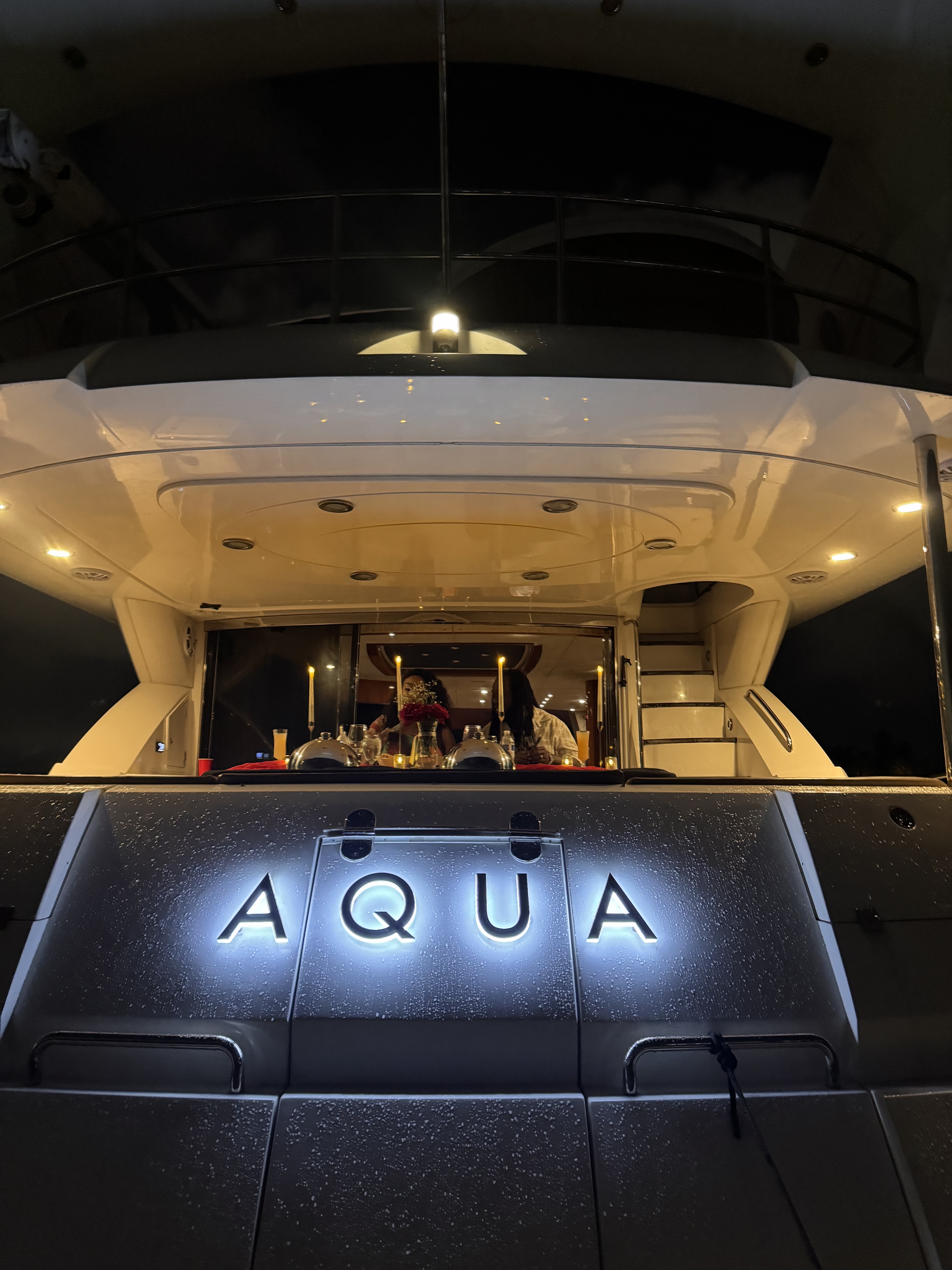 Luxury Yacht Candlelight Dinner — Pazaz Romance